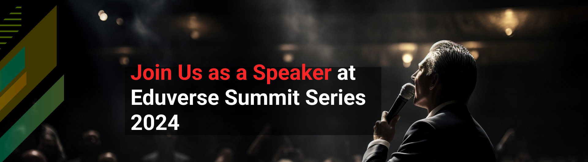 join us as a speaker